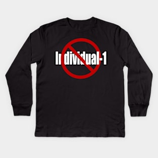 No Individual 1 Kids Long Sleeve T-Shirt